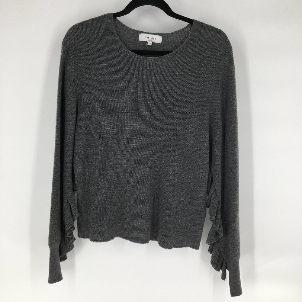 JOHN+JENN Ruffles Sleeve Sweater (W2-170) ⁂